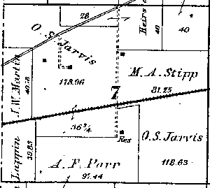 Range 5E, Township 2N, Section 07 - 1881