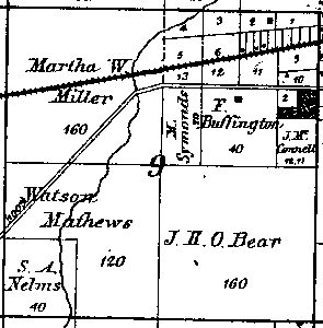 Range 5E, Township 2N, Section 09 - 1881