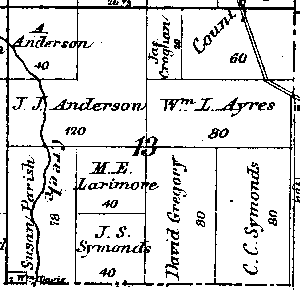 Range 5E, Township 2N, Section 13 - 1881