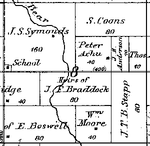 Range 6E, Township 2N, Section 08 - 1881