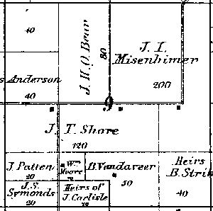 Range 6E, Township 2N, Section 09 - 1881