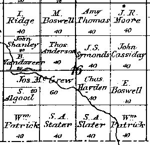 Range 6E, Township 2N, Section 16 - 1881