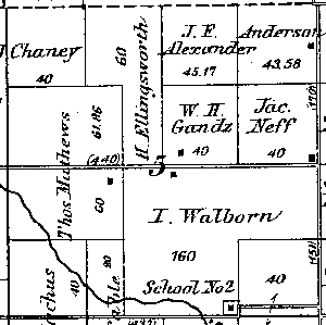 Range 7E, Township 2N, Section 05 - 1881