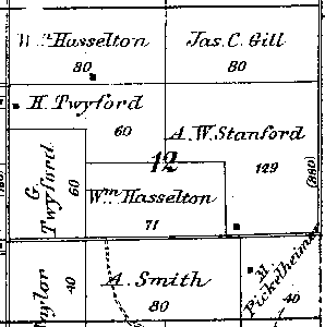 Range 7E, Township 2N, Section 12 - 1881