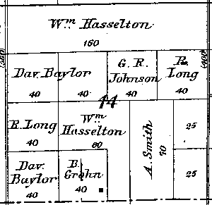 Range 7E, Township 2N, Section 14 - 1881