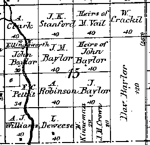 Range 7E, Township 2N, Section 15 - 1881