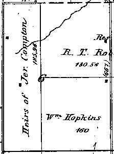 Range 8E, Township 2N, Section 06 - 1881