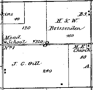 Range 8E, Township 2N, Section 08 - 1881