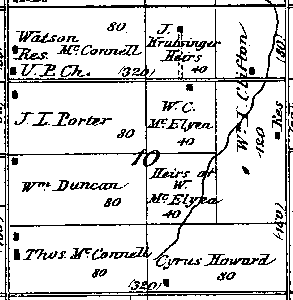 Range 5E, Township 3N, Section 10 - 1881