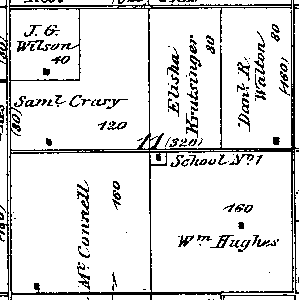 Range 5E, Township 3N, Section 11 - 1881