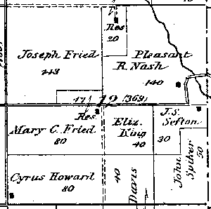 Range 5E, Township 3N, Section 12 - 1881