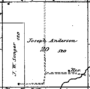 Range 5E, Township 3N, Section 20 - 1881