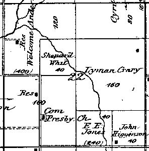 Range 5E, Township 3N, Section 22 - 1881