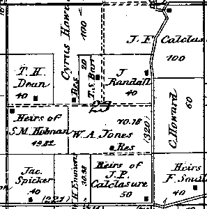 Range 5E, Township 3N, Section 23 - 1881