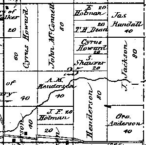 Range 5E, Township 3N, Section 25 - 1881