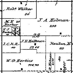 Range 5E, Township 3N, Section 28 - 1881