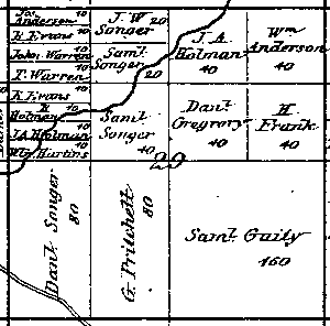 Range 5E, Township 3N, Section 29 - 1881