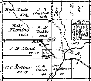 Range 5E, Township 3N, Section 30 - 1881