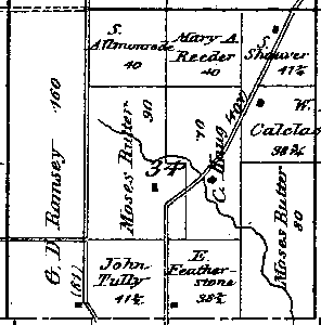 Range 5E, Township 3N, Section 34 - 1881