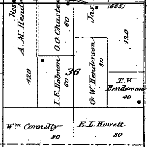 Range 5E, Township 3N, Section 36 - 1881