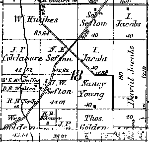 Range 6E, Township 3N, Section 18 - 1881