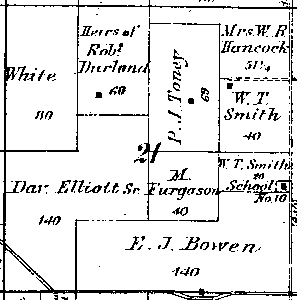 Range 6E, Township 3N, Section 21 - 1881