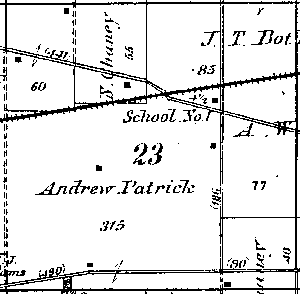 Range 7E, Township 3N, Section 23 - 1881