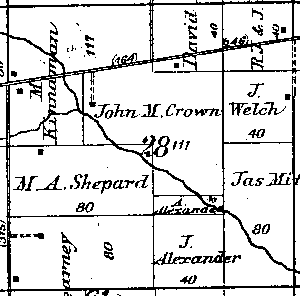 Range 7E, Township 3N, Section 28 - 1881