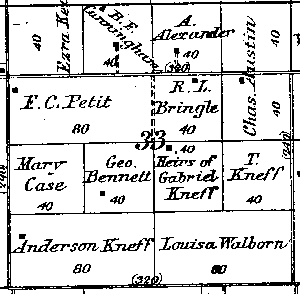 Range 7E, Township 3N, Section 33 - 1881