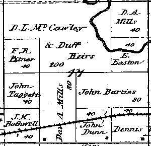 Range 8E, Township 3N, Section 17 - 1881