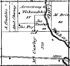 Range 8E, Township 3N, Section 21 - 1881