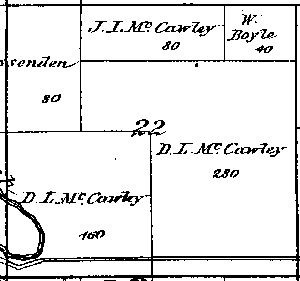 Range 8E, Township 3N, Section 22 - 1881