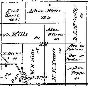 Range 8E, Township 3N, Section 29 - 1881