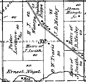 Range 8E, Township 3N, Section 32 - 1881