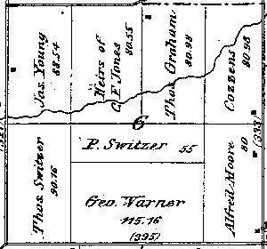 Range 5E, Township 4N, Section 06 - 1881