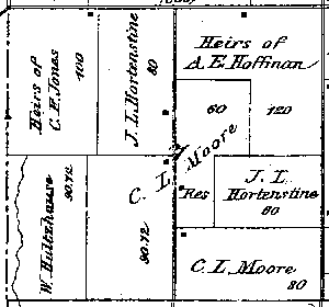 Range 5E, Township 4N, Section 07 - 1881