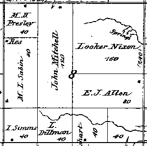 Range 5E, Township 4N, Section 08 - 1881