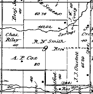 Range 5E, Township 4N, Section 09 - 1881