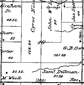 Range 5E, Township 4N, Section 16 - 1881