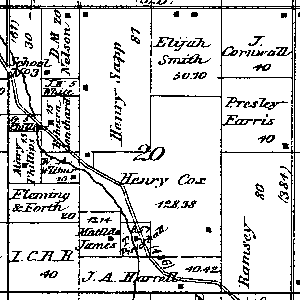 Range 5E, Township 4N, Section 20 - 1881