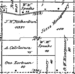 Range 5E, Township 4N, Section 24 - 1881