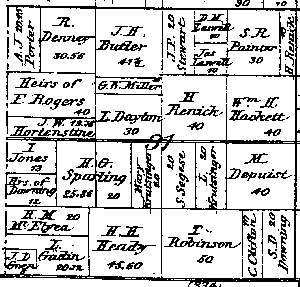 Range 5E, Township 4N, Section 31 - 1881