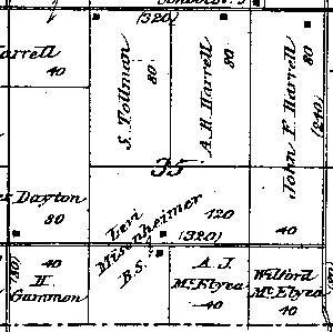 Range 5E, Township 4N, Section 35 - 1881