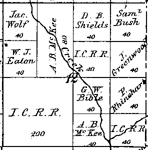 Range 6E, Township 4N, Section 12 - 1881