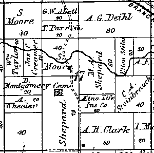 Range 6E, Township 4N, Section 17 - 1881