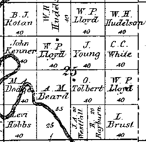 Range 6E, Township 4N, Section 25 - 1881