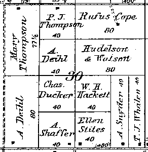 Range 6E, Township 4N, Section 30 - 1881