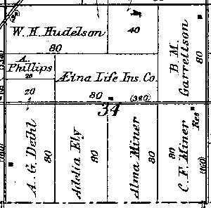 Range 6E, Township 4N, Section 34 - 1881