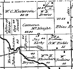 Range 7E, Township 4N, Section 03 - 1881