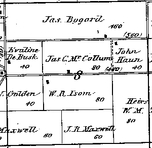 Range 7E, Township 4N, Section 08 - 1881